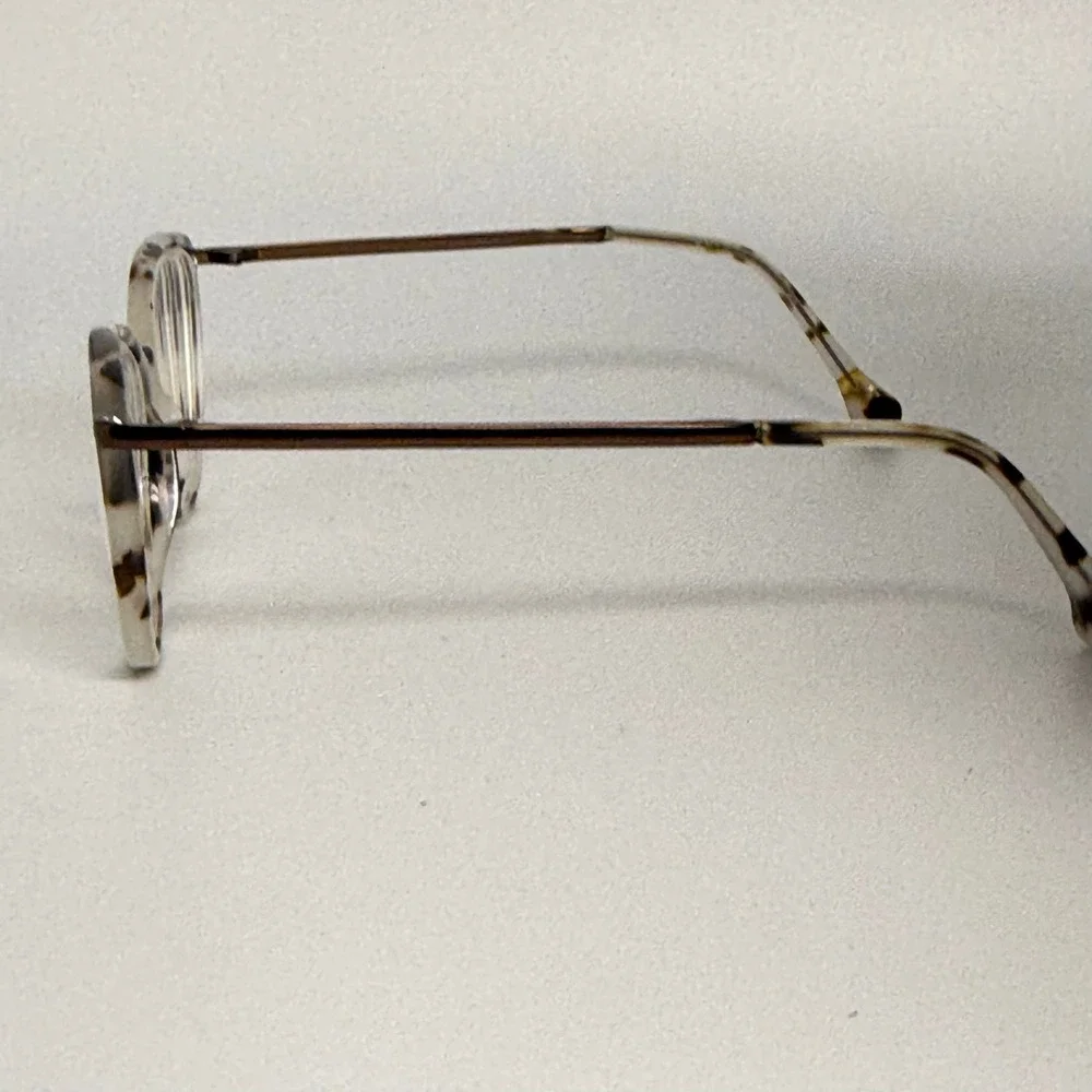 Aura Eyewear Greer Gray Tortoise Cat Eye Optical Frames 53-17-140 Gray Tort